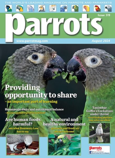 Parrots – August 2024 Cover