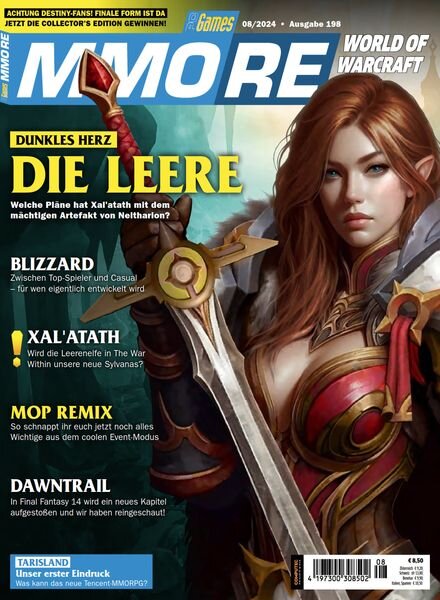 PC Games MMORE – August 2024 Cover
