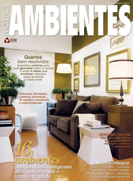 Pequenos Ambientes – Julho 2024 Cover