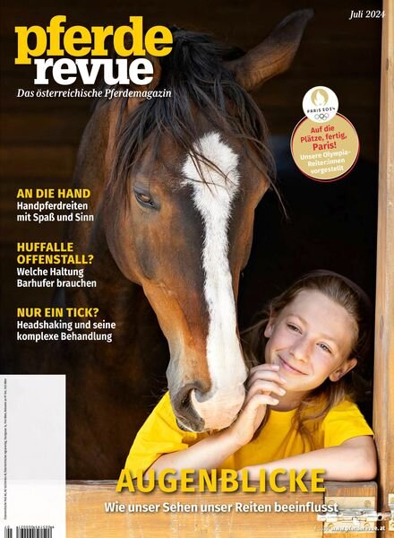 Pferderevue – Juli 2024 Cover