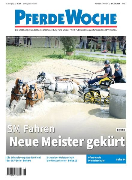 PferdeWoche – 17 Juli 2024 Cover
