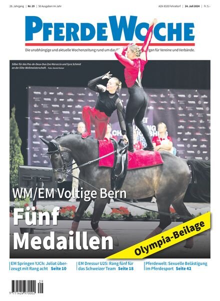 PferdeWoche – 24 Juli 2024 Cover