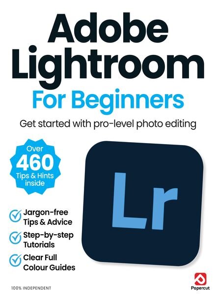 Photoshop Lightroom For Beginners – July 2024 Cover