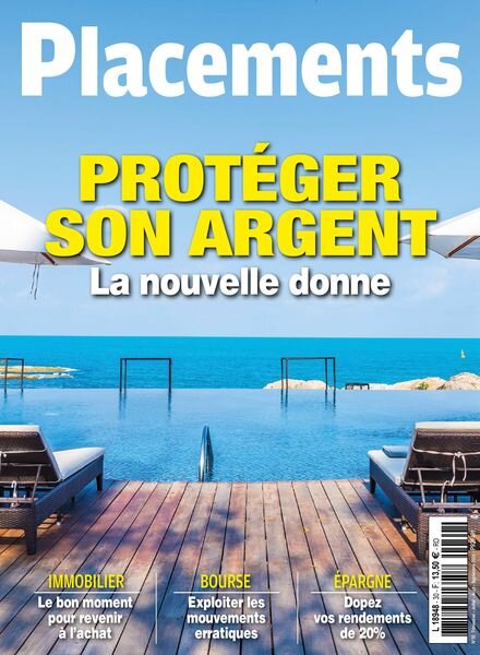 Placements – Juillet-Aout-Septembre 2024 Cover