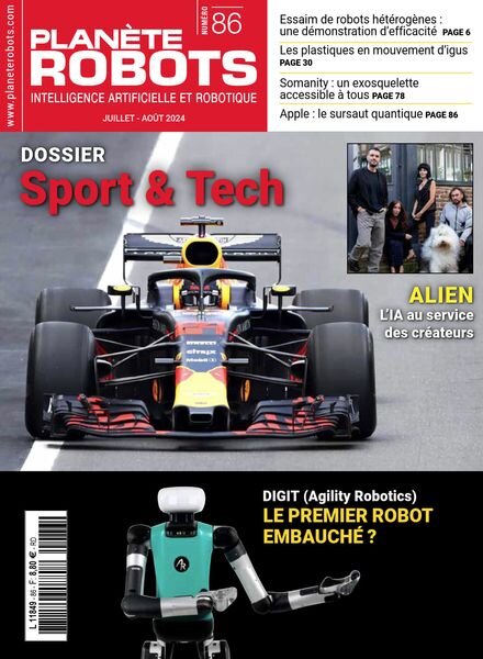Planete Robots – Juillet-Aout 2024 Cover