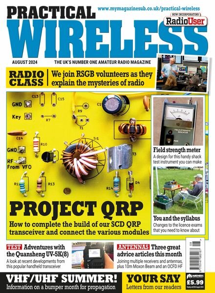 Practical Wireless – August 2024 Cover