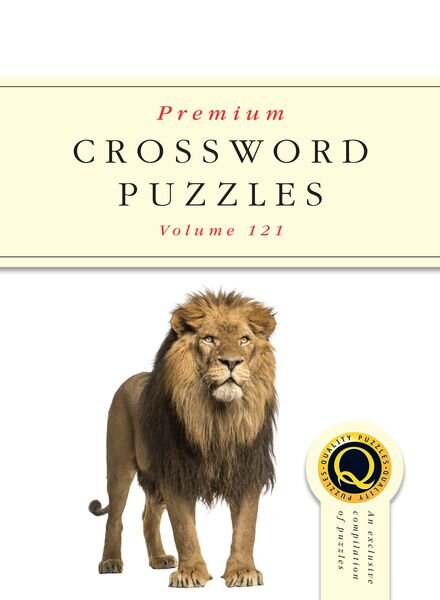 Premium Crossword Puzzles – Issue 121 2024 Cover
