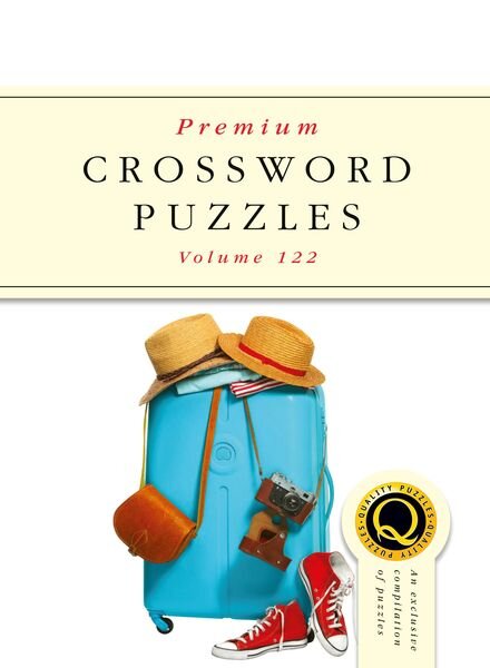 Premium Crossword Puzzles – Issue 122 2024 Cover