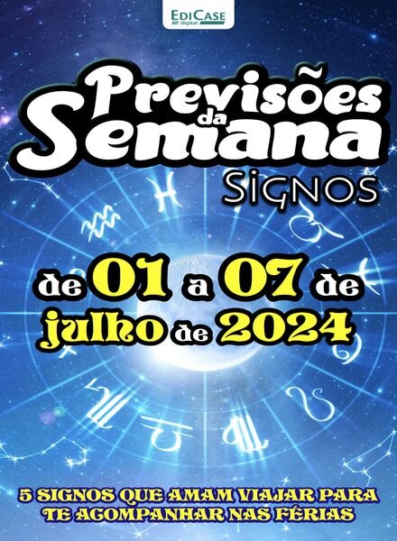 Previsoes da Semana – 1 Julho 2024 Cover
