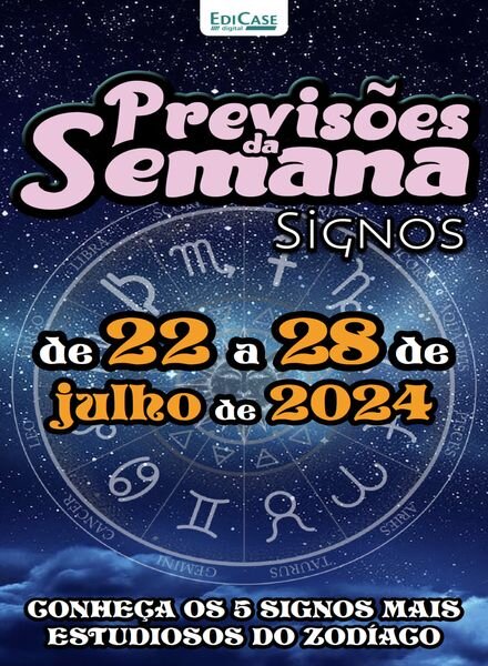 Previsoes da Semana – 22 Julho 2024 Cover
