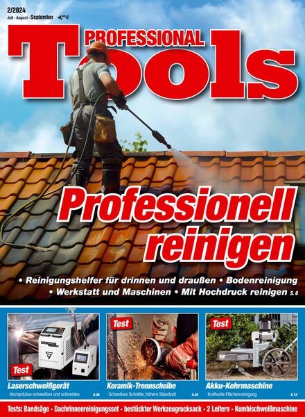 Professional Tools – Juli-August-September 2024 Cover