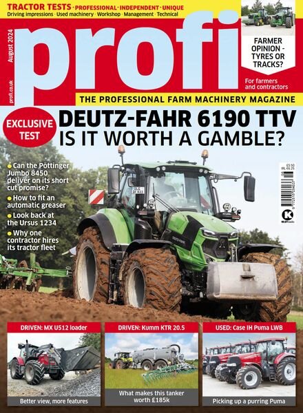 Profi International – August 2024 Cover