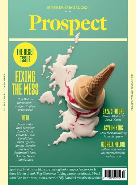 Prospect Magazine – August-September 2024 Cover