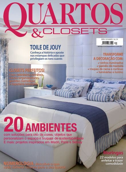 Quartos & Closets – 19 Julho 2024 Cover