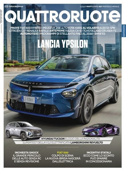 Quattroruote Italia – Luglio 2024 Cover