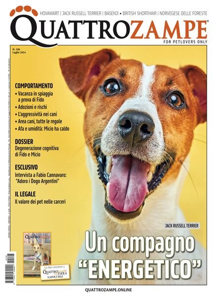 QuattroZampe – Luglio 2024 Cover