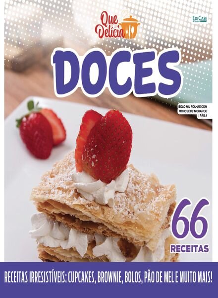 Que Delicia – 15 Julho 2024 Cover