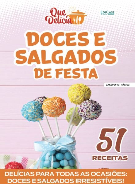 Que Delicia – Julho 2024 Cover
