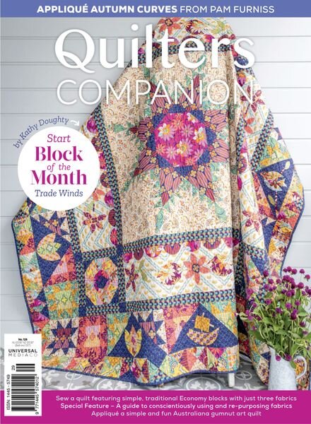 Quilters Companion – Issue 128 2024 Cover
