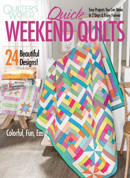 Quilter’s World Special Edition – Quick Weekend Quilts – Autumn 2024 Cover