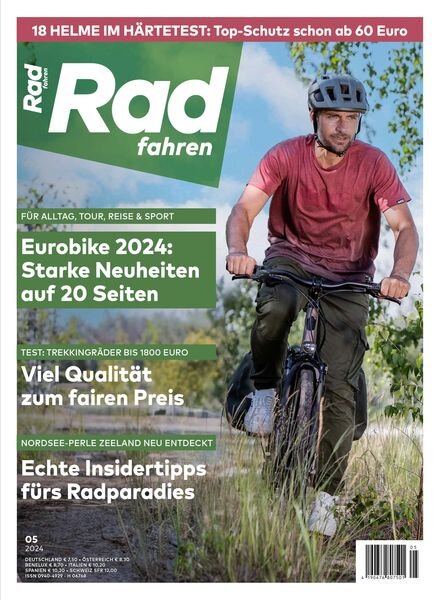 Radfahren – Juli 2024 Cover