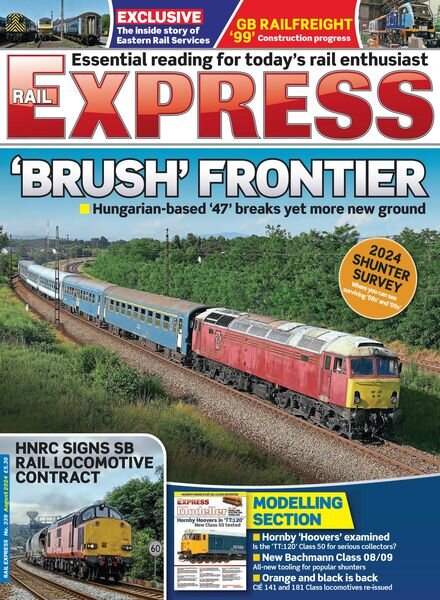 Rail Express – Issue 339 – August 2024 Cover