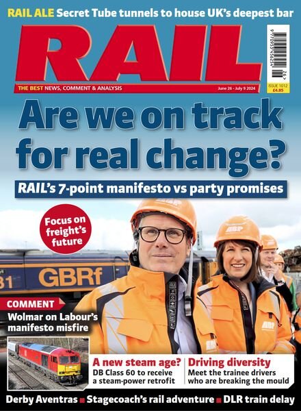 Rail – Issue 1012 – June 26 2024 Cover