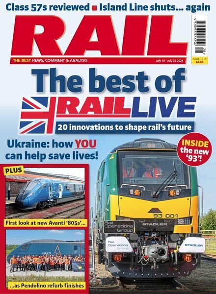 Rail – Issue 1013 – July 10 2024 Cover