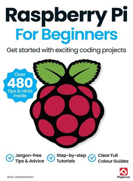Raspberry Pi For Beginners – July 2024 Cover