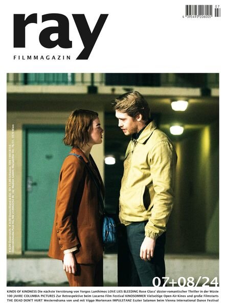 ray Filmmagazin – Juli-August 2024 Cover