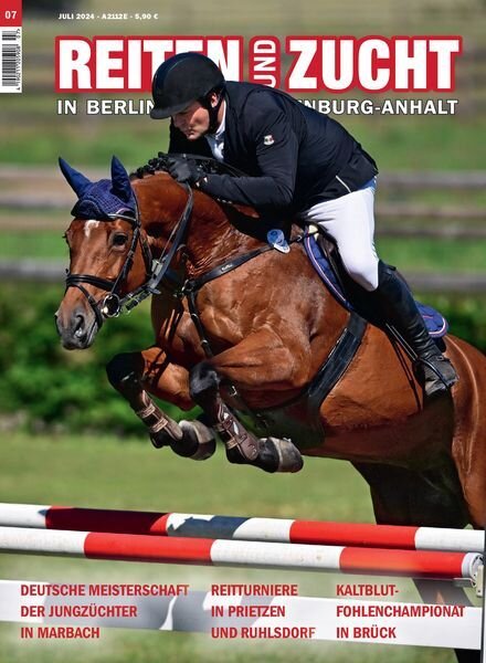 Reiten und Zucht – Juli 2024 Cover