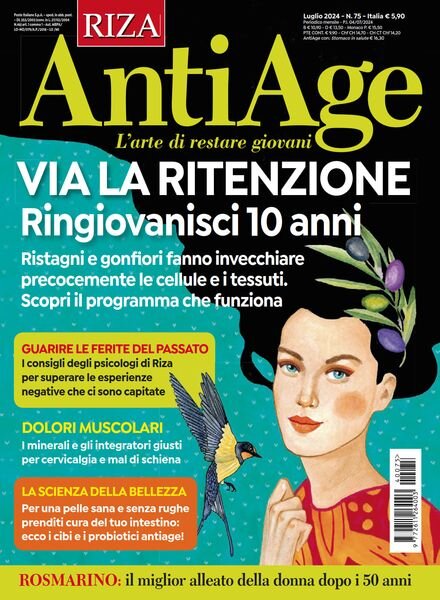 Riza AntiAge – Luglio 2024 Cover