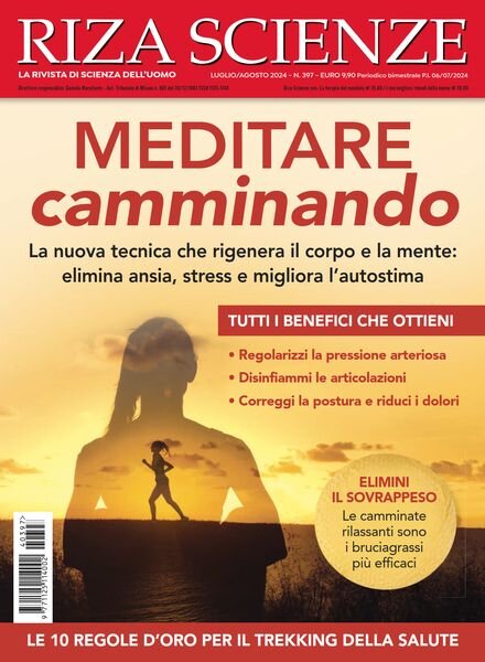 Riza Scienze – Luglio-Agosto 2024 Cover