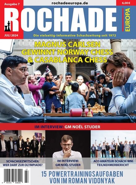 Rochade Europa – Juli 2024 Cover