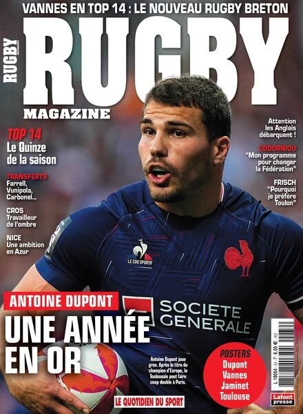 Rugby Magazine – Juillet-Aout-Septembre 2024 Cover