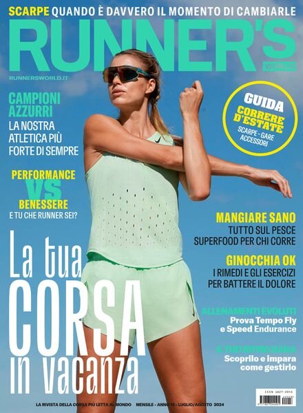 Runner’s World Italia – Agosto 2024 Cover