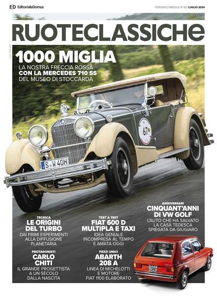 RuoteClassiche – Luglio 2024 Cover