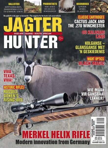 SA Hunter Jagter – July 2024 Cover