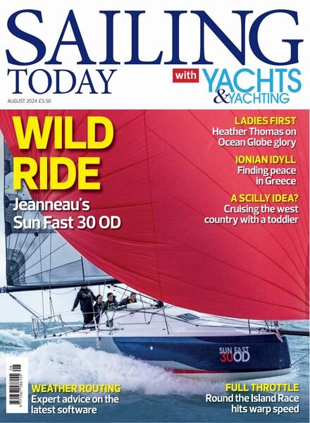 Sailing Today – August 2024 Cover