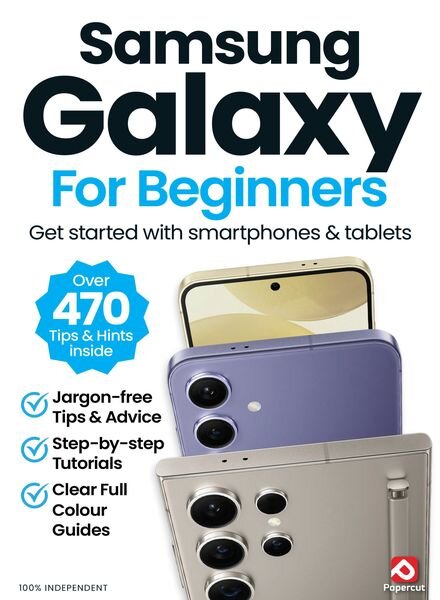 Samsung Galaxy For Beginners – July 2024 Cover