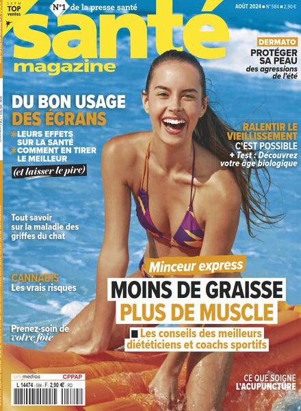 Sante Magazine – Aout 2024 Cover