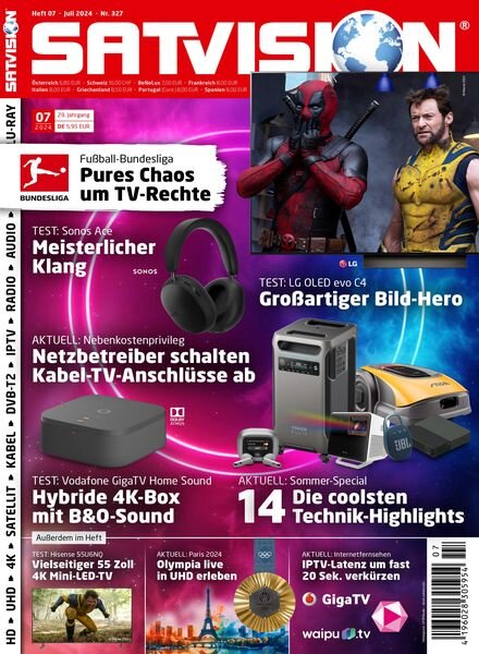 Satvision – Juli 2024 Cover