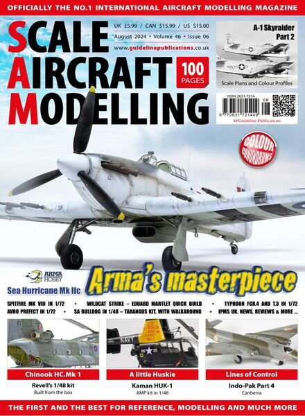 Scale Aircraft Modelling – August 2024 Cover