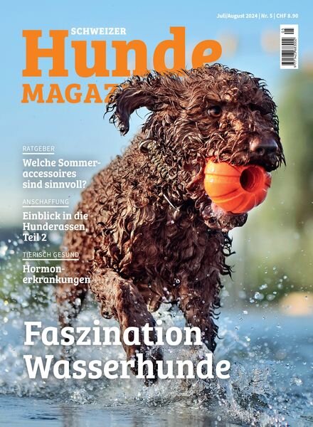 Schweizer Hunde Magazin – Juli-August 2024 Cover