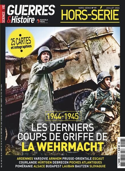 Science & Vie Guerres & Histoire – Hors-Serie N 17 – Juillet 2024 Cover