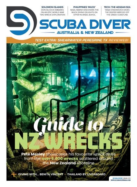 Scuba Diver Australia & New Zealand – Issue 72 2024 Cover