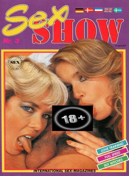 Sex Show – Nr. 3, 1990 Cover