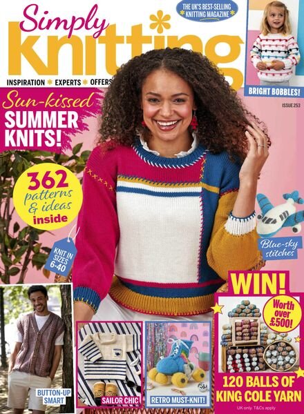 Simply Knitting – August 2024 Cover