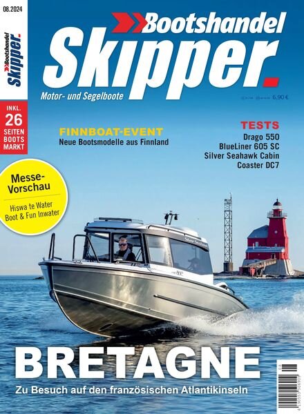Skipper Bootshandel – August 2024 Cover
