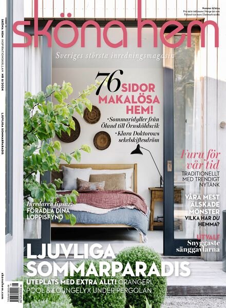 Skona hem – Juli 2024 Cover